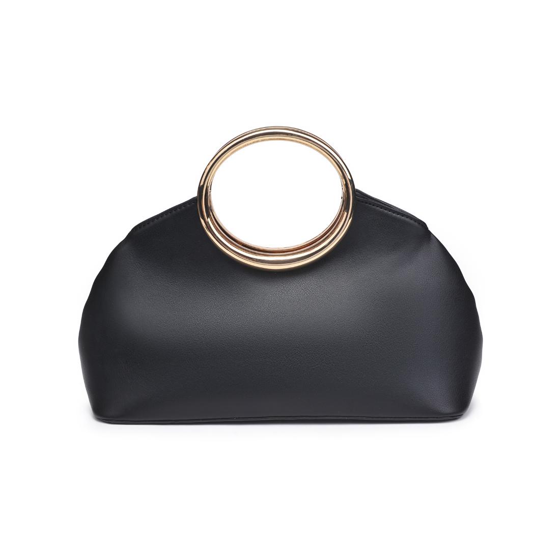 Product Image of Urban Expressions Belinda Evening Bag 840611128881 View 3 | Black