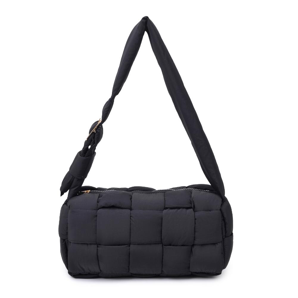 Product Image of Urban Expressions Brett Shoulder Bag 840611193445 View 5 | Black