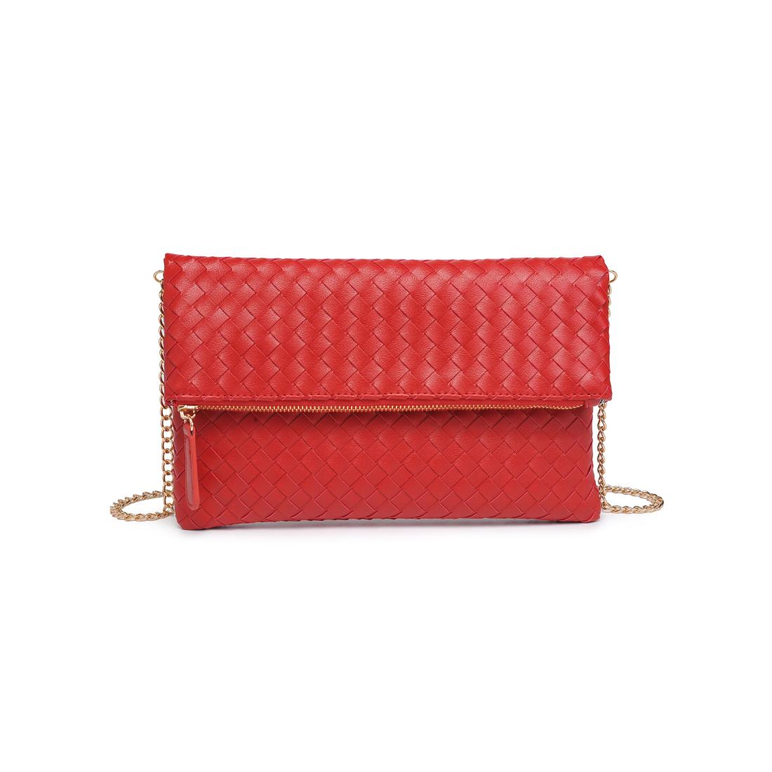 Product Image of Urban Expressions Grace Clutch 840611145048 View 5 | Red