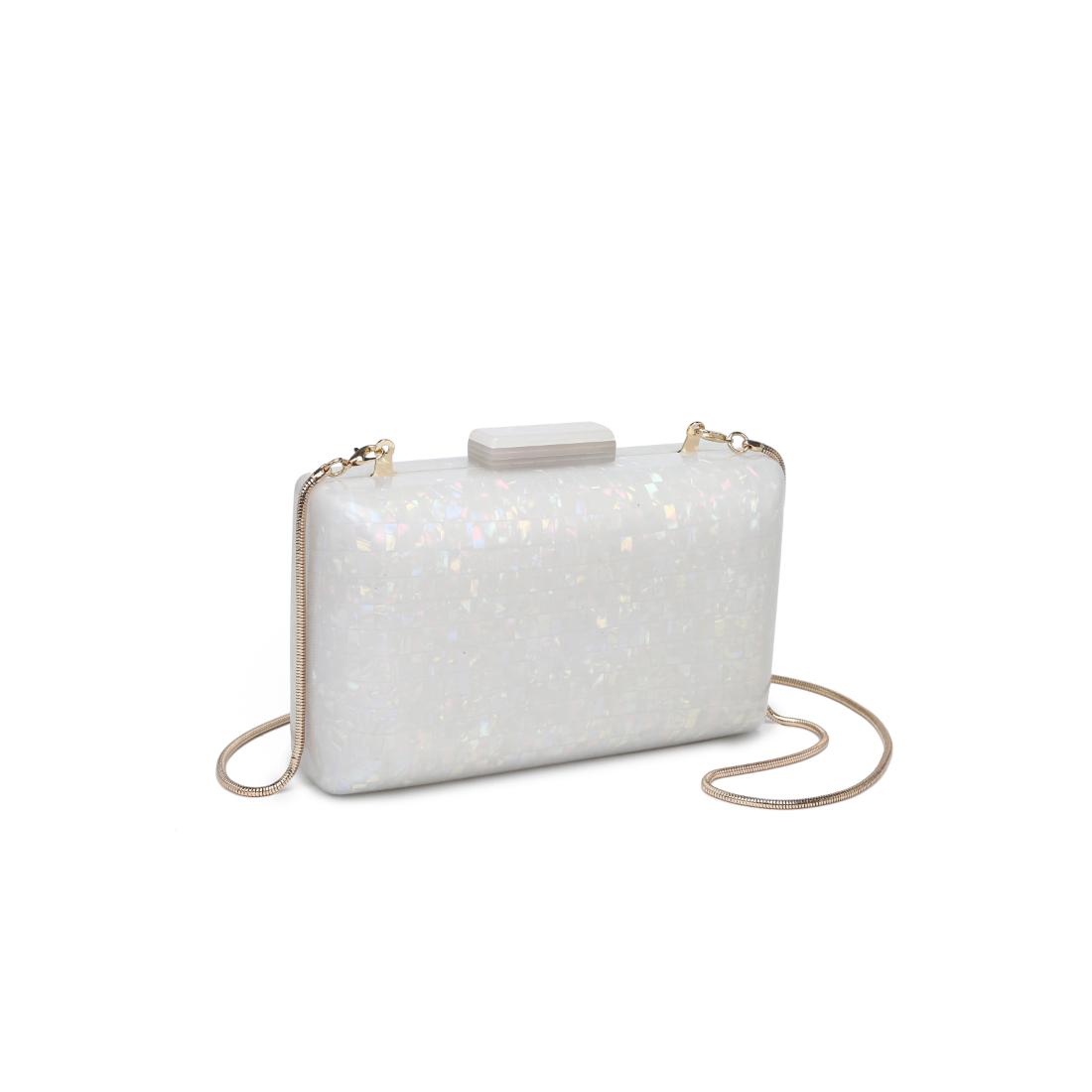 Product Image of Urban Expressions Maribel Evening Bag 840611160737 View 6 | Ivory