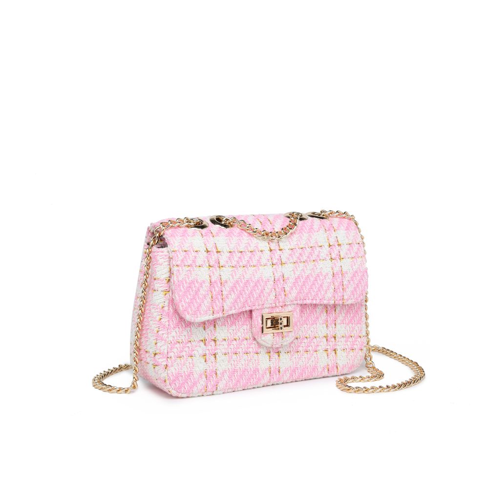 Product Image of Urban Expressions Camille Shoulder Bag 818209019736 View 6 | Pink