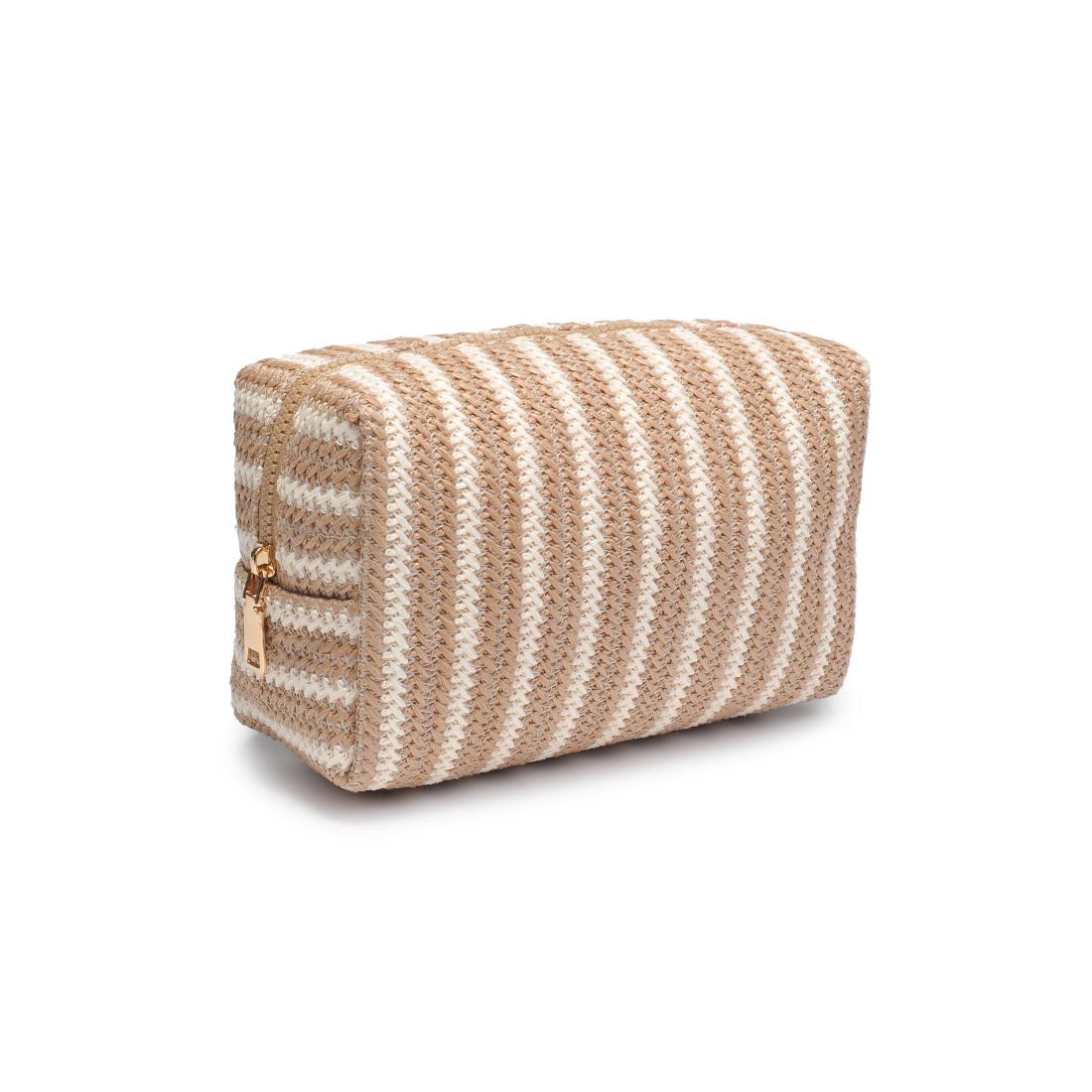 Product Image of Urban Expressions Coastal Carry Cosmetic Pouch 840611152619 View 2 | Natural White