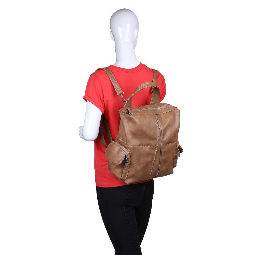 Product Image of Urban Expressions Dallas Backpack NA-840611153340 View 5 | Whisky