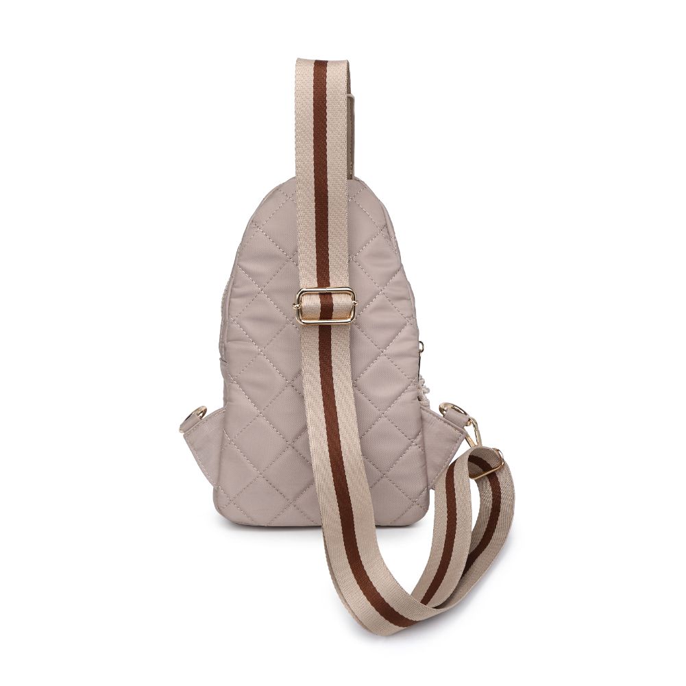 Product Image of Urban Expressions Ace - Quilted Nylon Sling Backpack 840611116598 View 7 | Nude