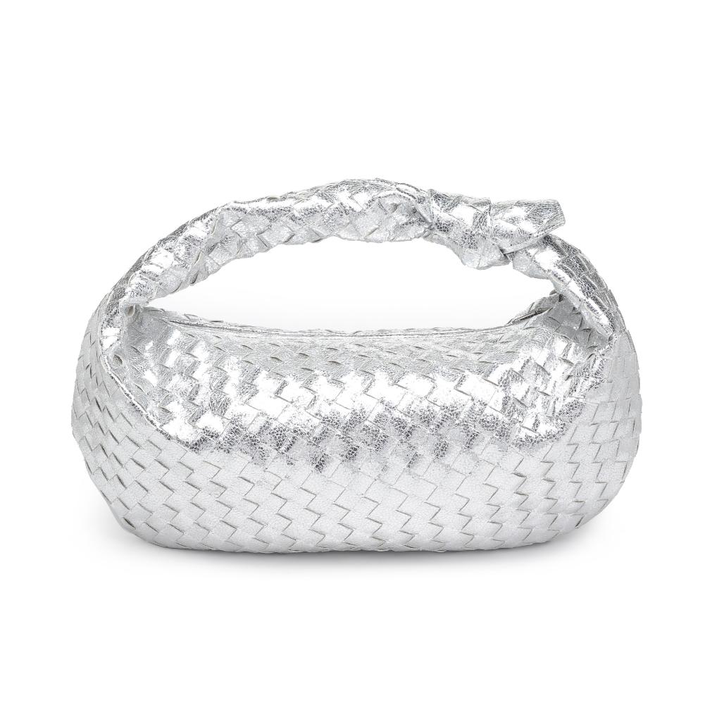 Product Image of Urban Expressions Dollie Hobo 840611128430 View 7 | Silver