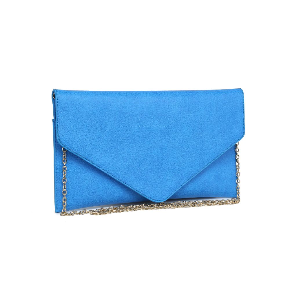 Product Image of Urban Expressions Izzy Clutch 840611100290 View 6 | Azure