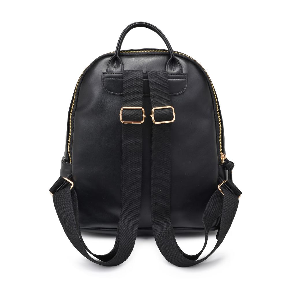 Product Image of Urban Expressions Blossom Backpack 840611130617 View 7 | Black