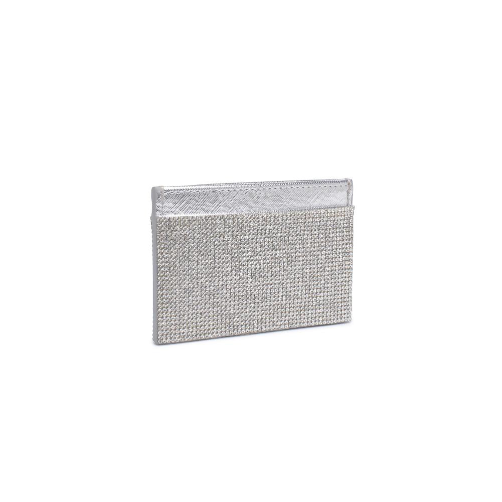 Product Image of Urban Expressions Gigi Card Holder 840611126573 View 6 | Silver