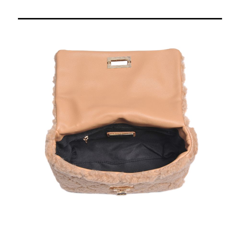Product Image of Urban Expressions Corriedale - Sherpa Crossbody 818209010009 View 8 | Camel