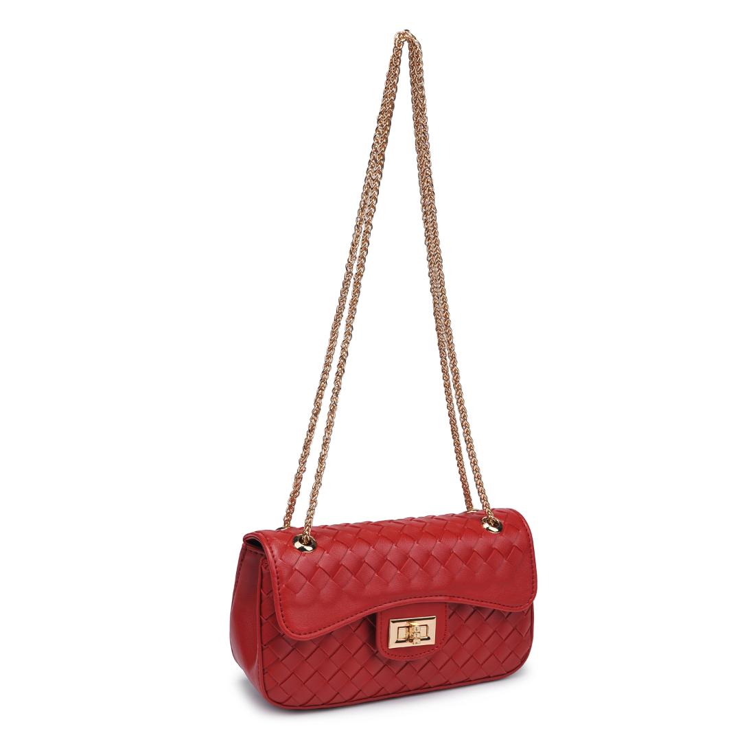 Product Image of Urban Expressions Fiona Crossbody 840611194503 View 6 | Red