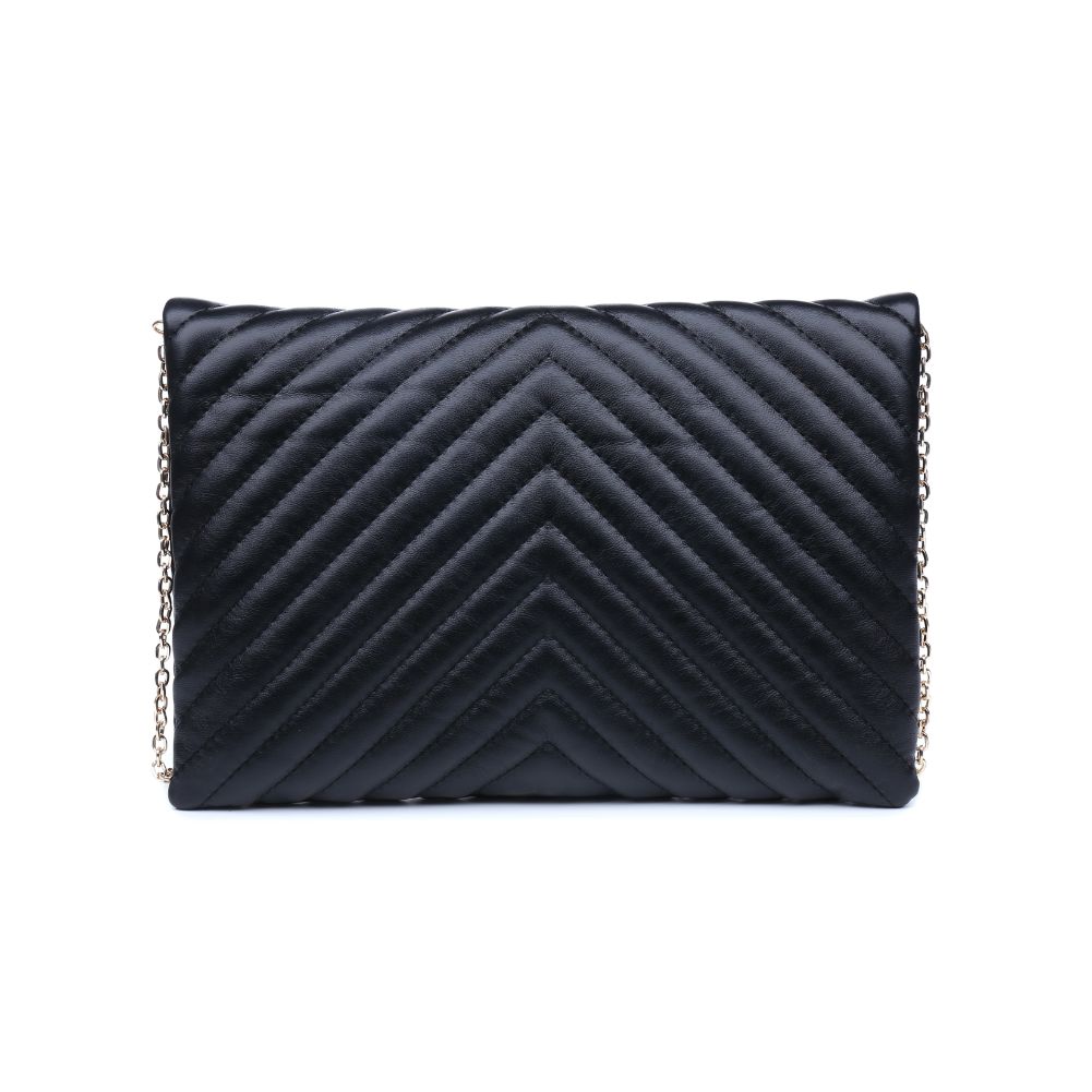 Product Image of Urban Expressions Victoria Clutch NA-840611163660 View 3 | Black