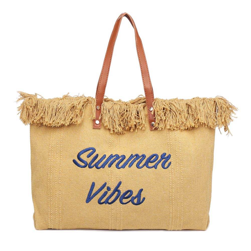 Product Image of Urban Expressions Summer Vibes Tote 840611127938 View 5 | Natural