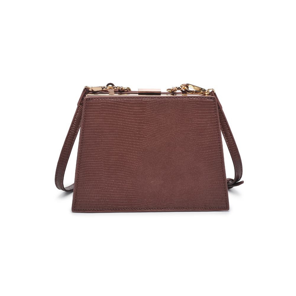 Product Image of Urban Expressions Della Crossbody 840611185075 View 7 | Chocolate