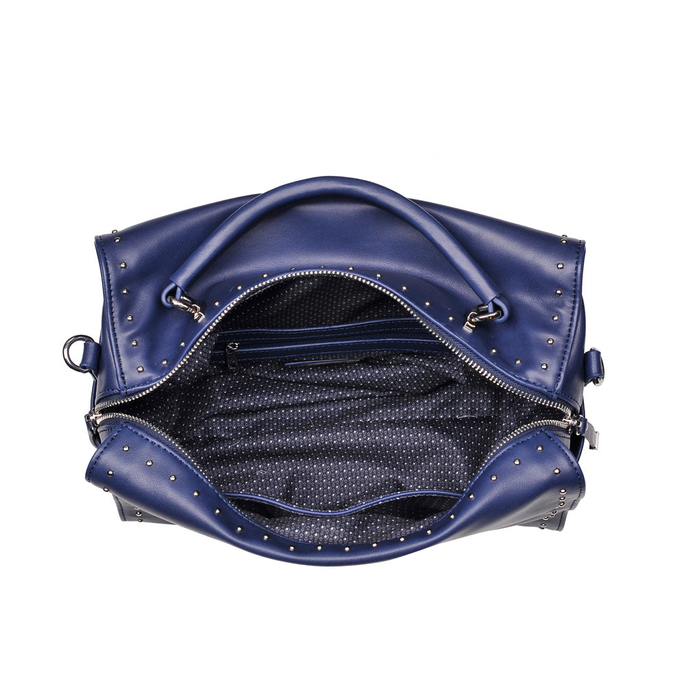 Product Image of Urban Expressions Madden Satchel 840611153746 View 8 | Navy