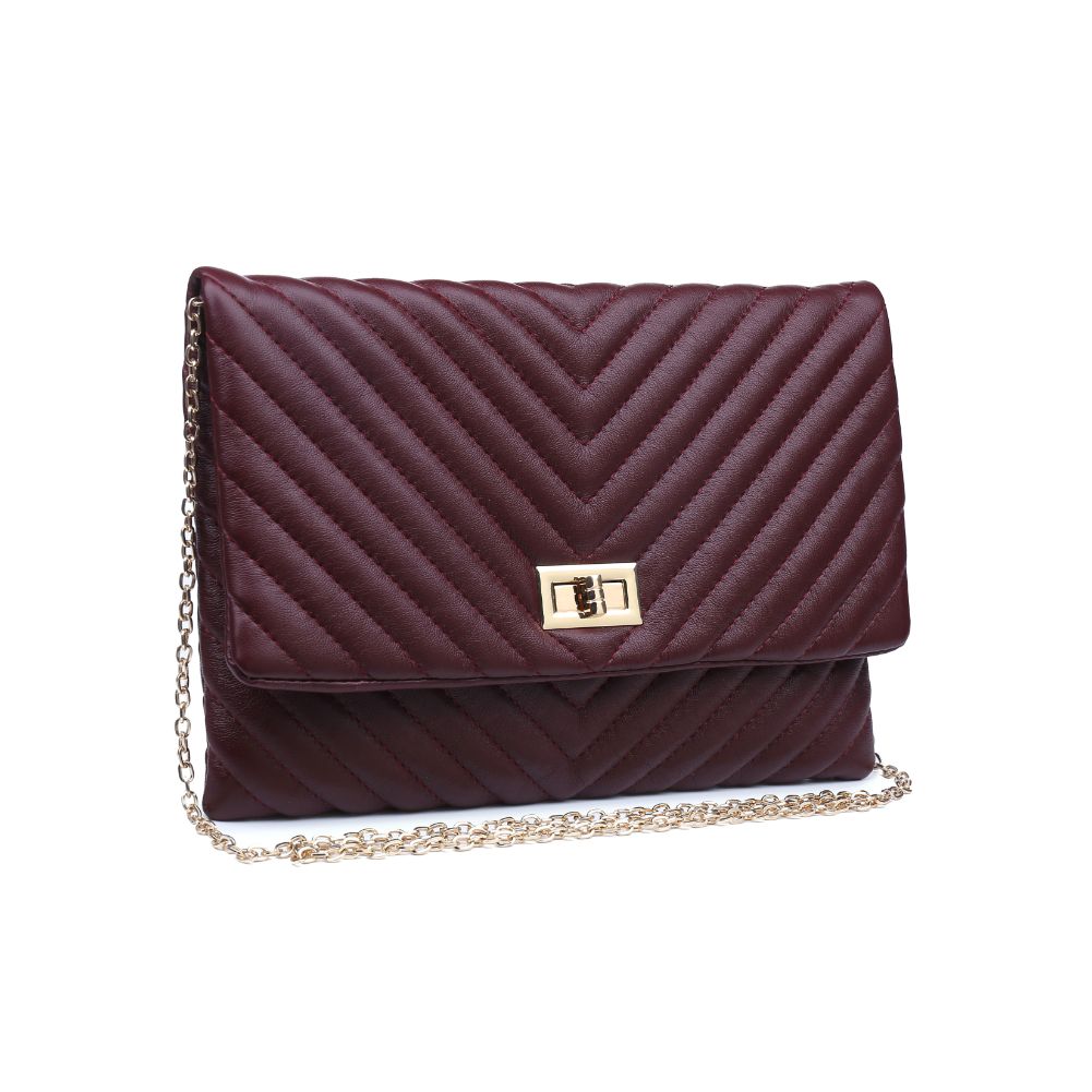 Product Image of Urban Expressions Victoria Clutch NA-840611163684 View 2 | Oxblood