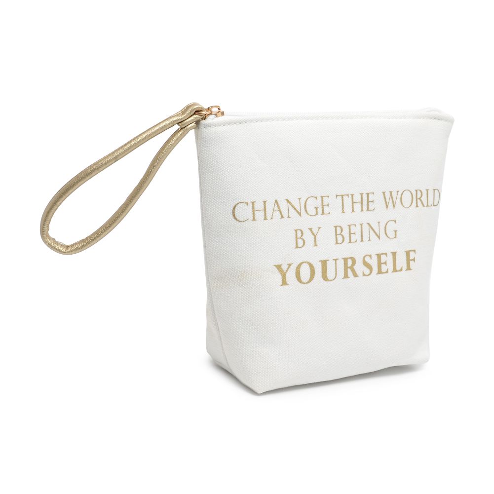 Product Image of Urban Expressions Carry-All Writing Wristlet 818209012492 View 6 | Change The World