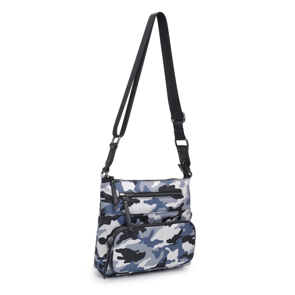 Product Image of Urban Expressions Julia Crossbody 840611178411 View 6 | Blue Camo