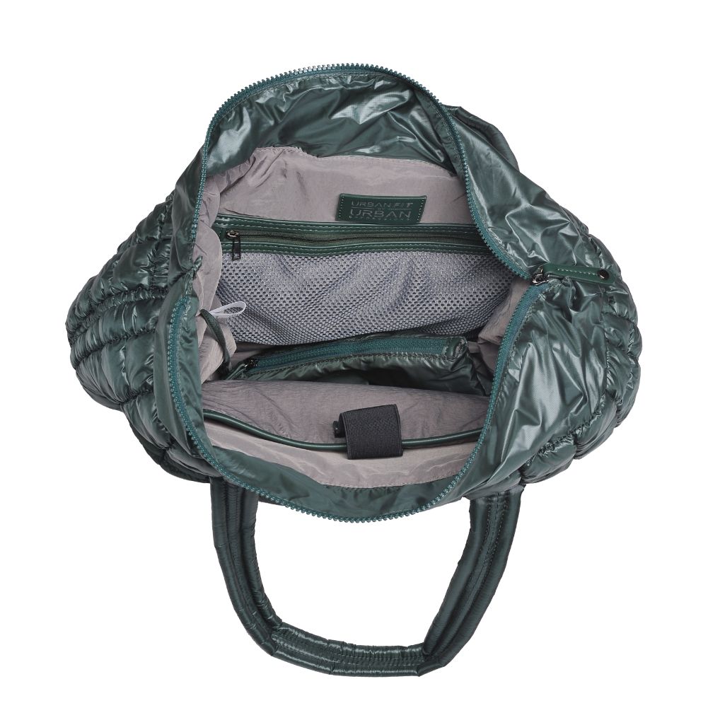 Product Image of Urban Expressions Breakaway - Puffer Tote 840611119865 View 8 | Hunter Green