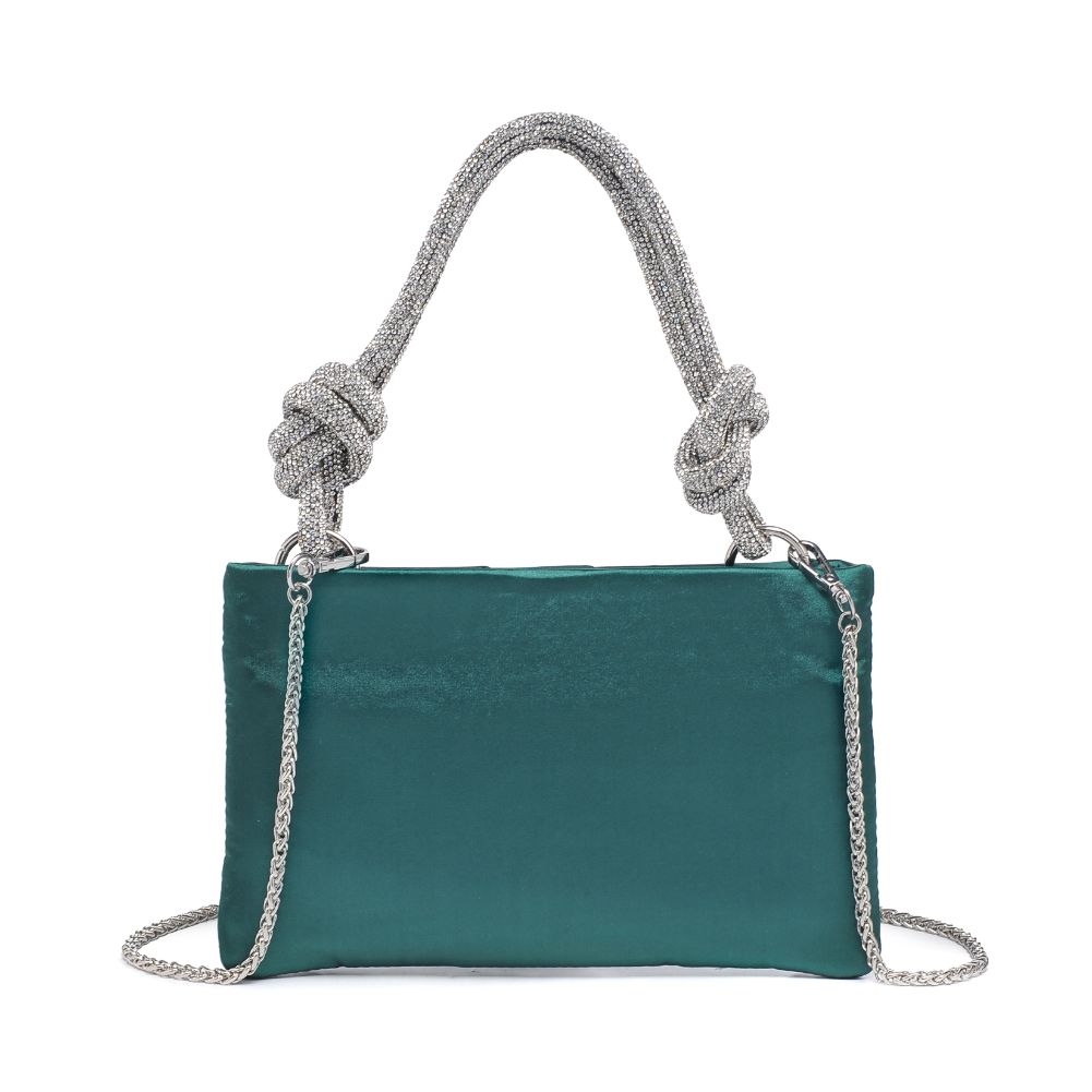 Product Image of Urban Expressions Valkyrie Evening Bag 840611100696 View 7 | Emerald