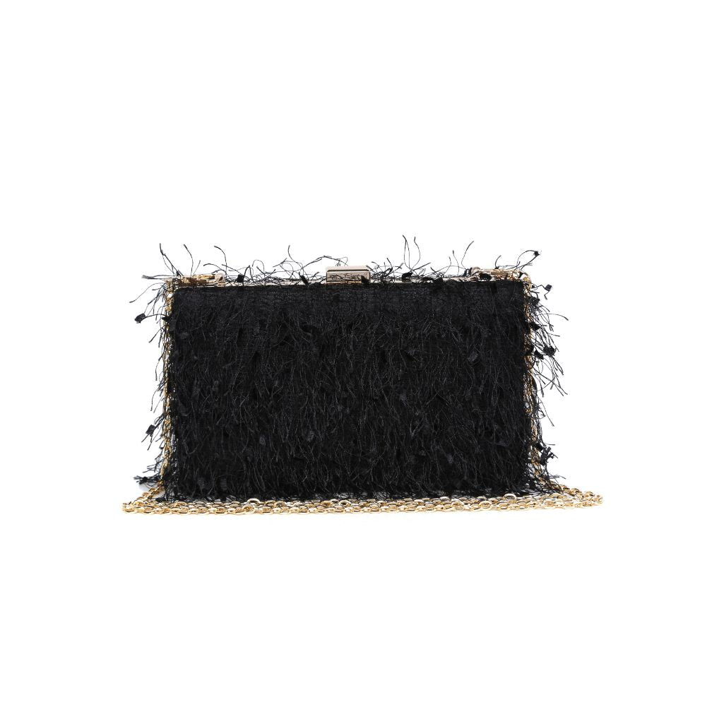 Product Image of Urban Expressions Shoshanna Evening Bag 840611103314 View 5 | Black