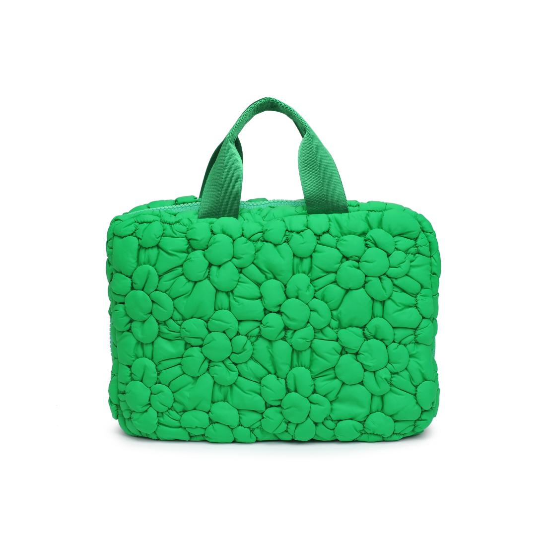 Product Image of Urban Expressions Petal Plush - Nylon Travel Organizer 840611195142 View 7 | Kelly Green