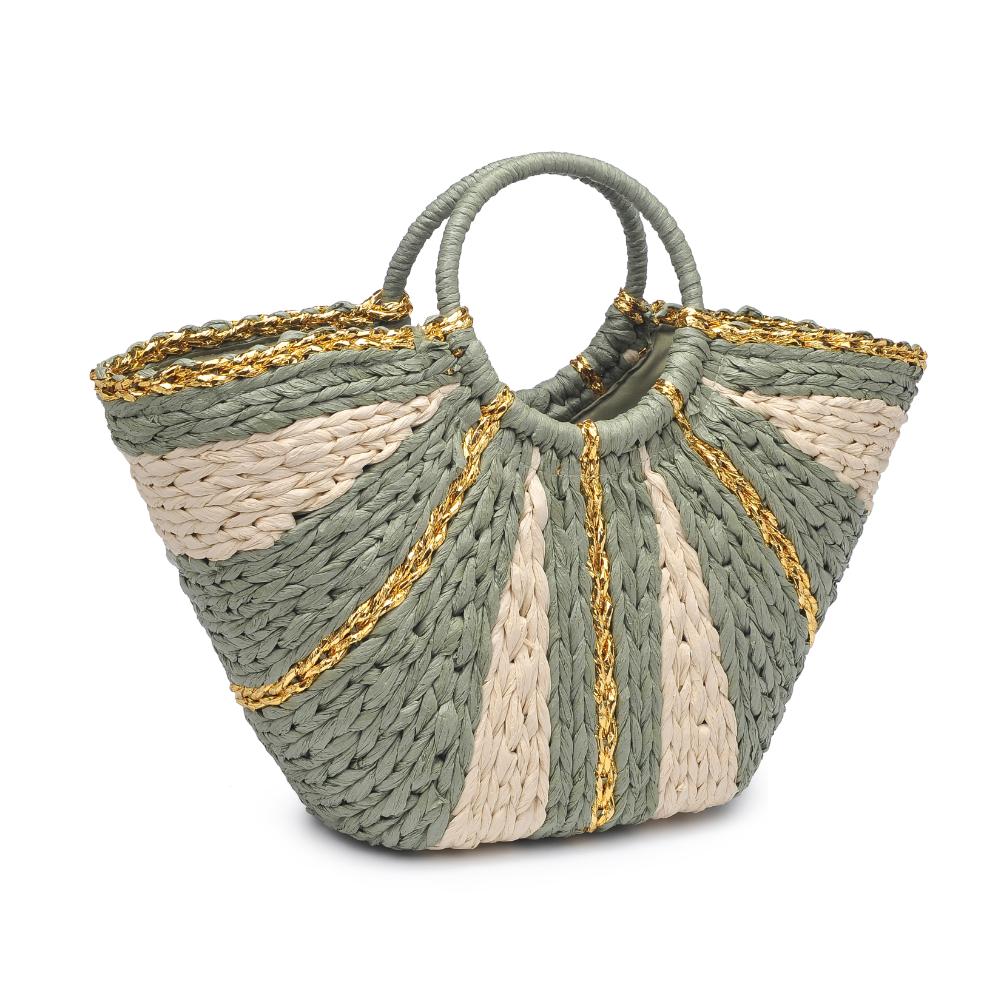 Product Image of Urban Expressions Carmen Tote 840611123138 View 6 | Sage Multi