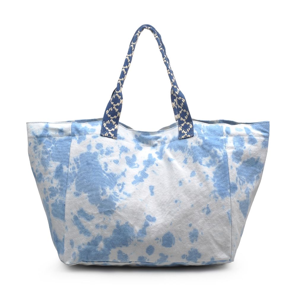 Product Image of Urban Expressions Marbella Tote 840611170552 View 5 | Blue