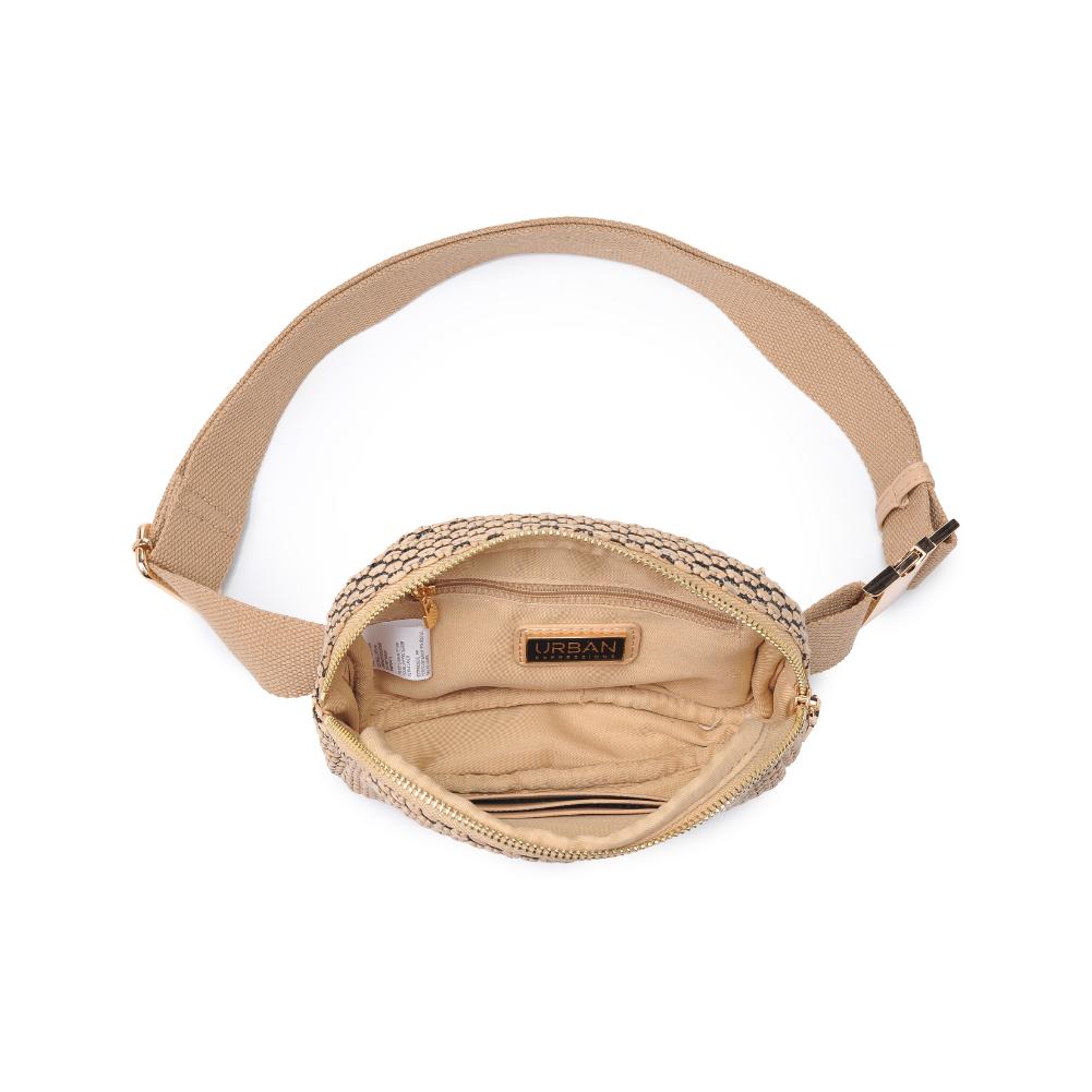 Product Image of Urban Expressions Nala Belt Bag 840611191847 View 8 | Natural Black