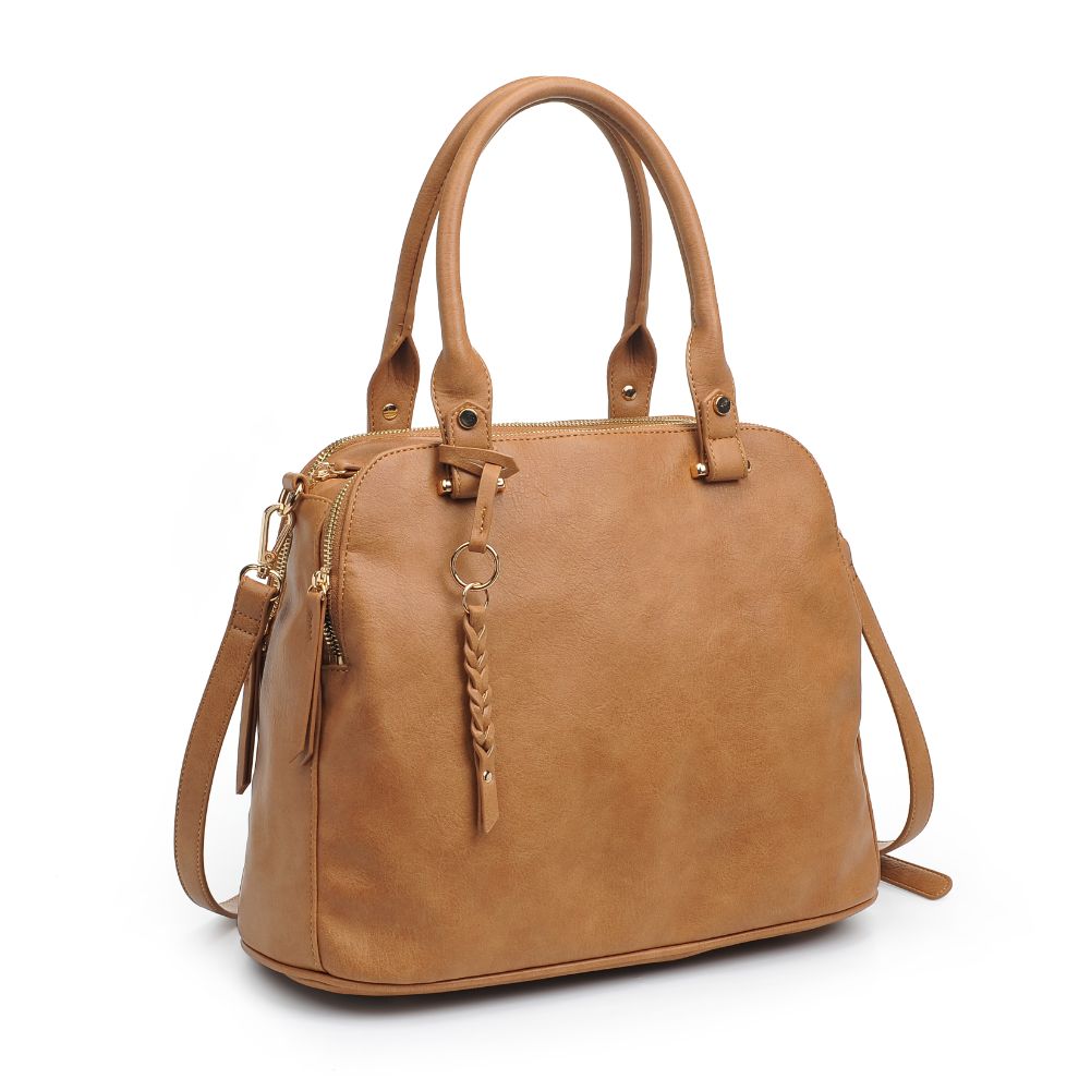 Product Image of Urban Expressions Noreen Satchel 840611185334 View 6 | Camel