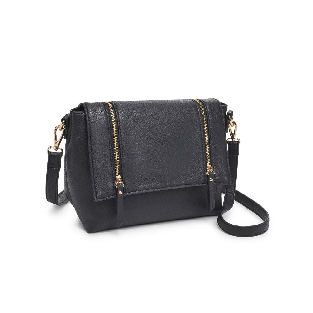 Product Image of Urban Expressions Rebecca Crossbody 840611104212 View 6 | Black