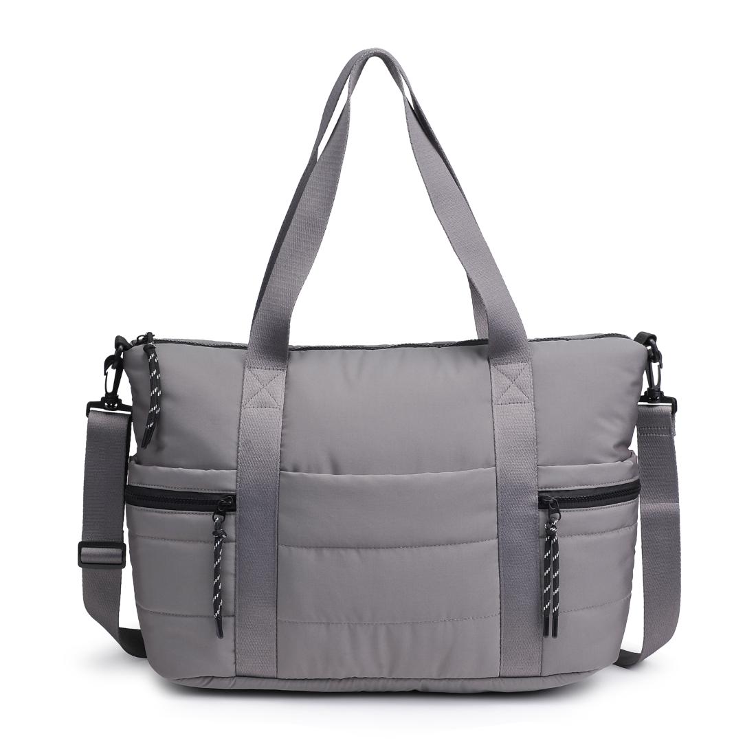 Product Image of Urban Expressions Jessi Tote 840611141163 View 5 | Grey