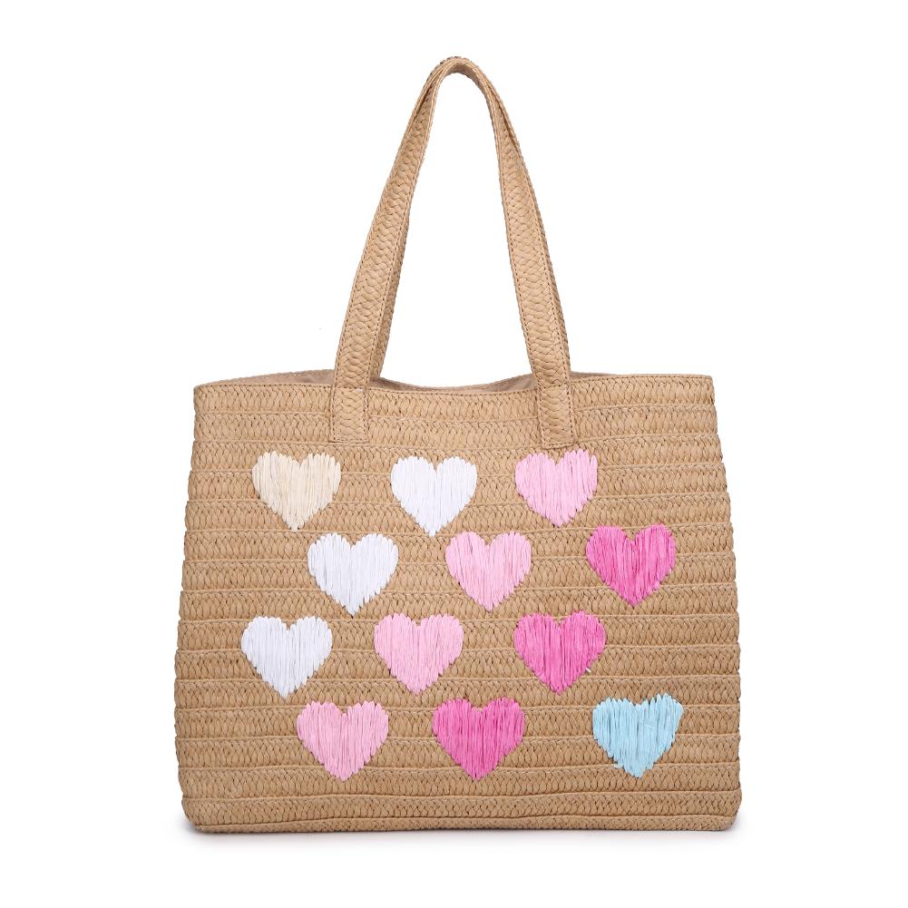 Product Image of Urban Expressions Francine Tote 840611131751 View 5 | Natural Heart Multi