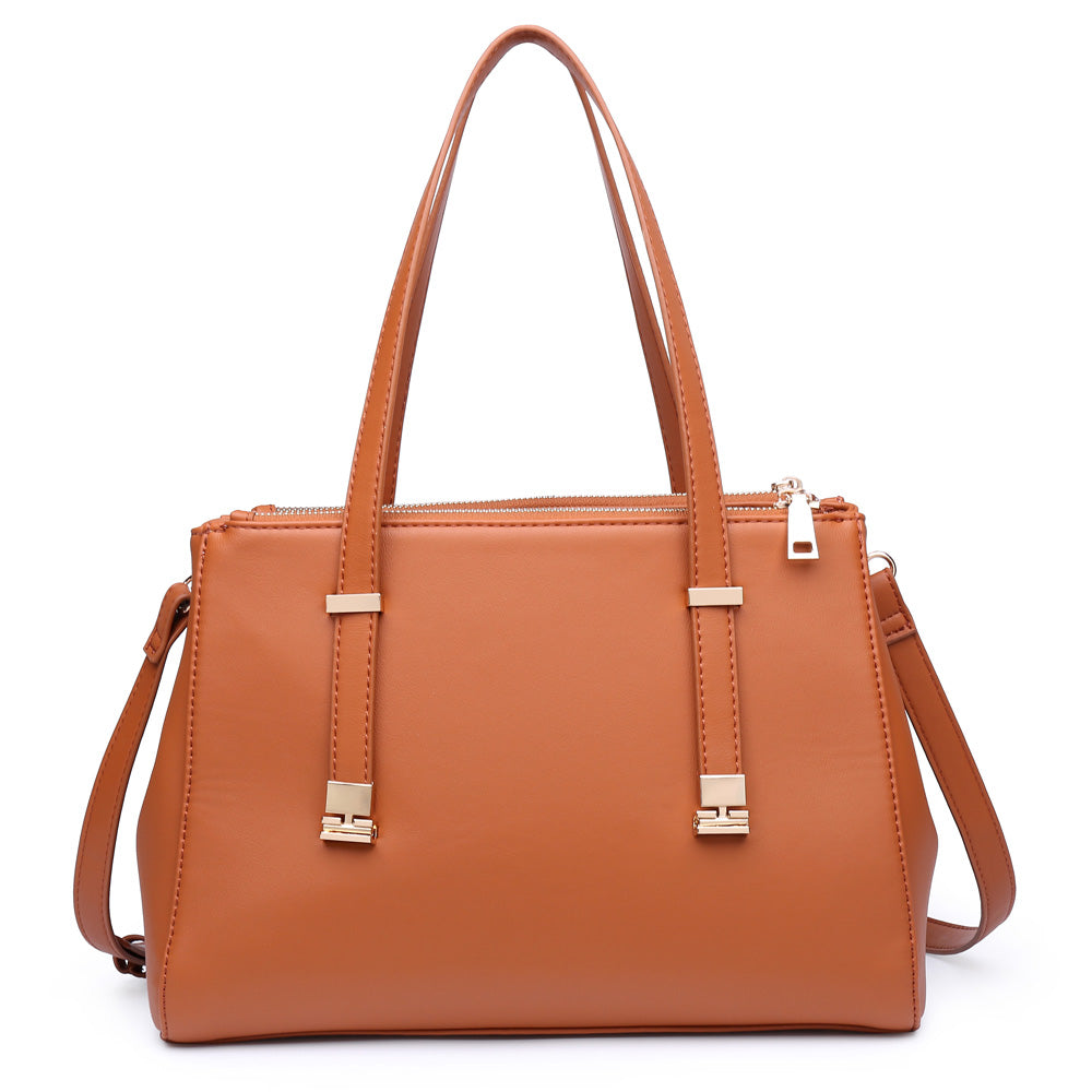 Product Image of Urban Expressions Jameson Satchel NA-840611161284 View 3 | Tan