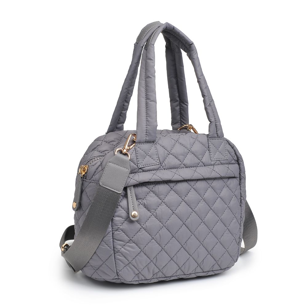 Product Image of Urban Expressions Palmer - Quilted Nylon Tote 840611185600 View 6 | Carbon