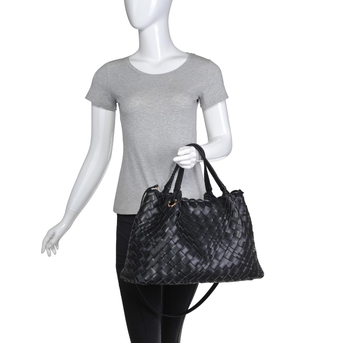 Product Image of Urban Expressions Natalie Tote 840611145772 View 5 | Black