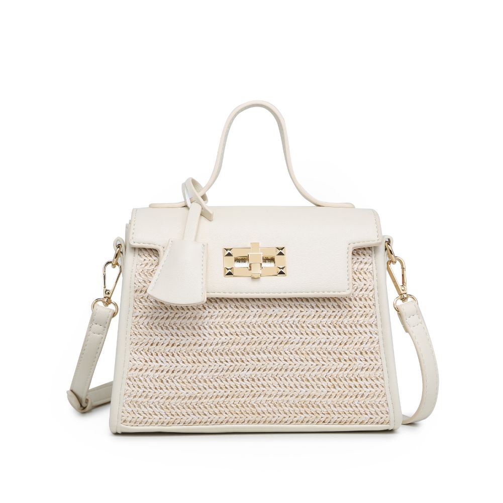 Product Image of Urban Expressions Camelia Satchel 818209016636 View 5 | Ivory