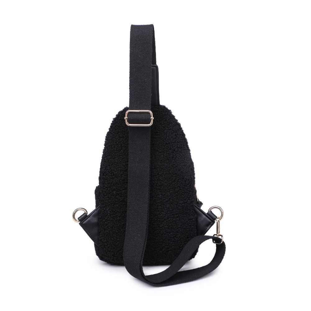 Product Image of Urban Expressions Ace - Sherpa Sling Backpack 840611120502 View 7 | Black