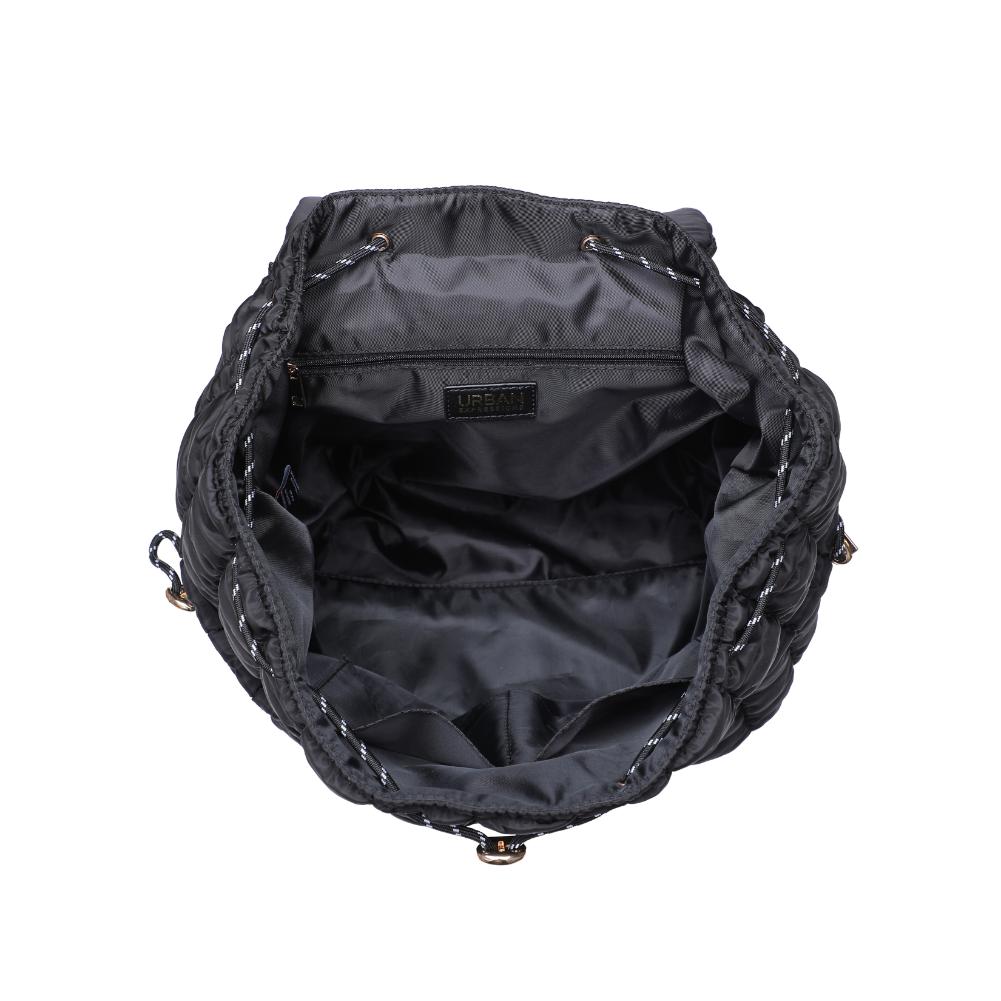 Product Image of Urban Expressions Allston - Quilted Nylon Puffer Backpack 840611140302 View 8 | Black