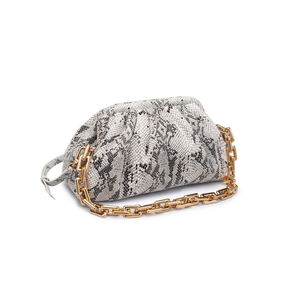 Product Image of Urban Expressions Cassie Clutch 840611174987 View 6 | Black White