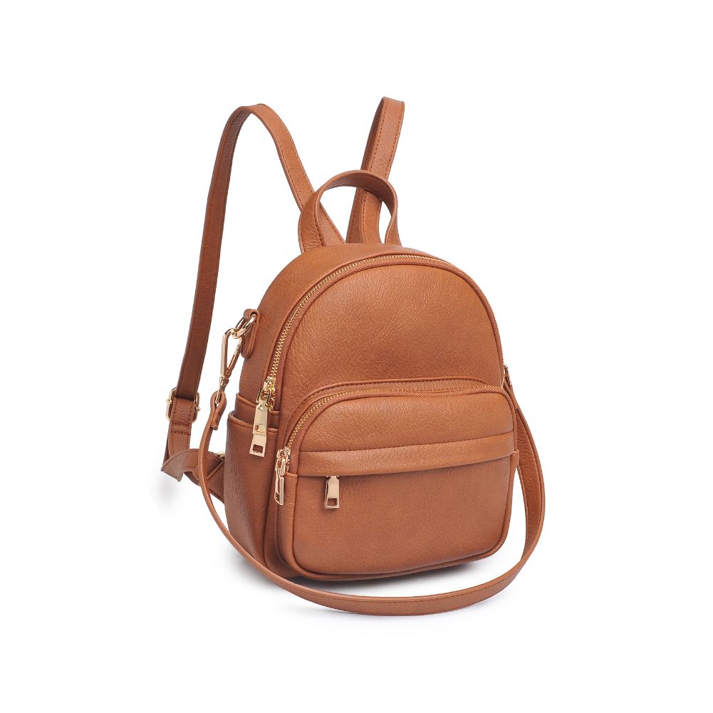 Product Image of Urban Expressions Uri Backpack 840611113603 View 6 | Tan