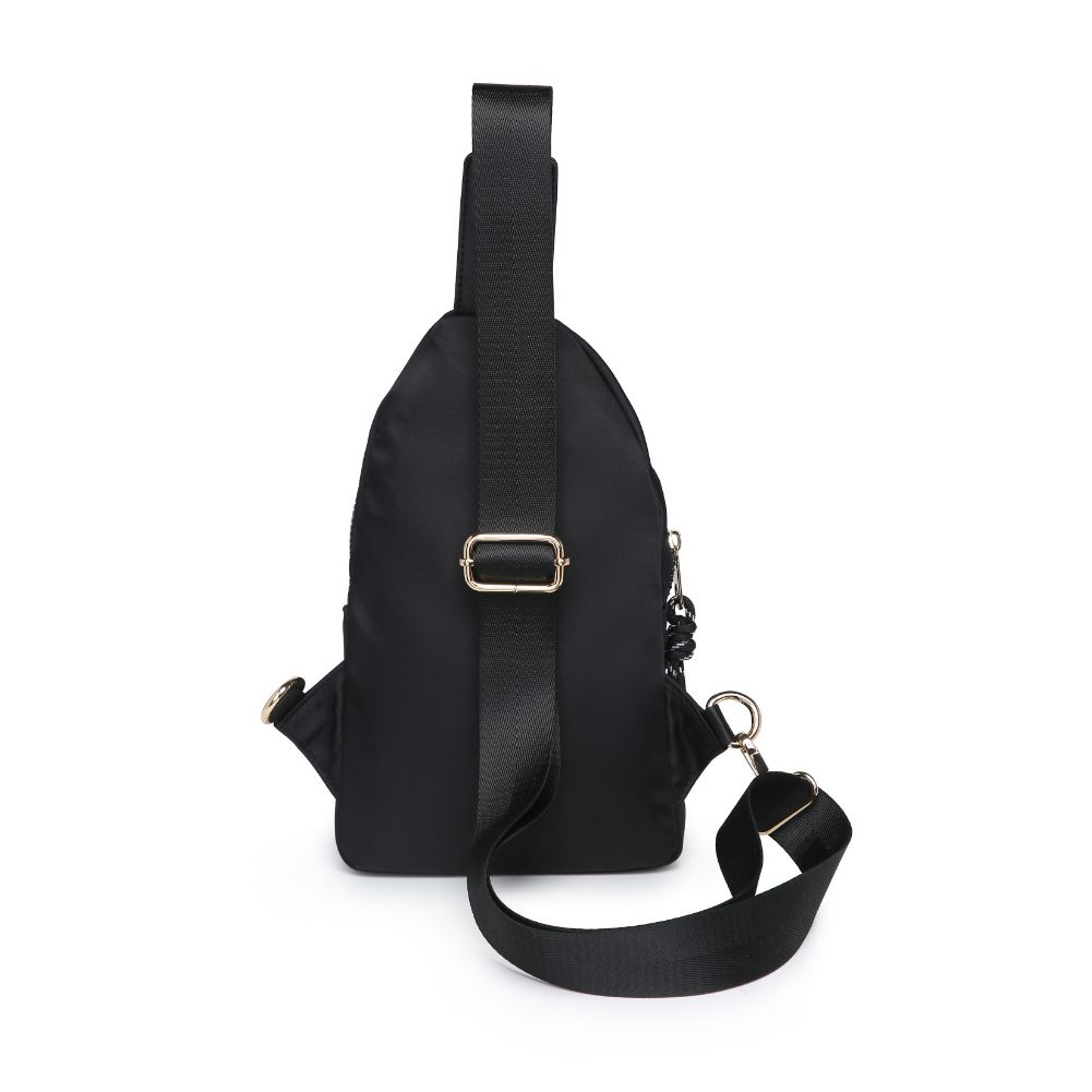 Product Image of Urban Expressions Ace Sling Backpack 840611177650 View 3 | Black