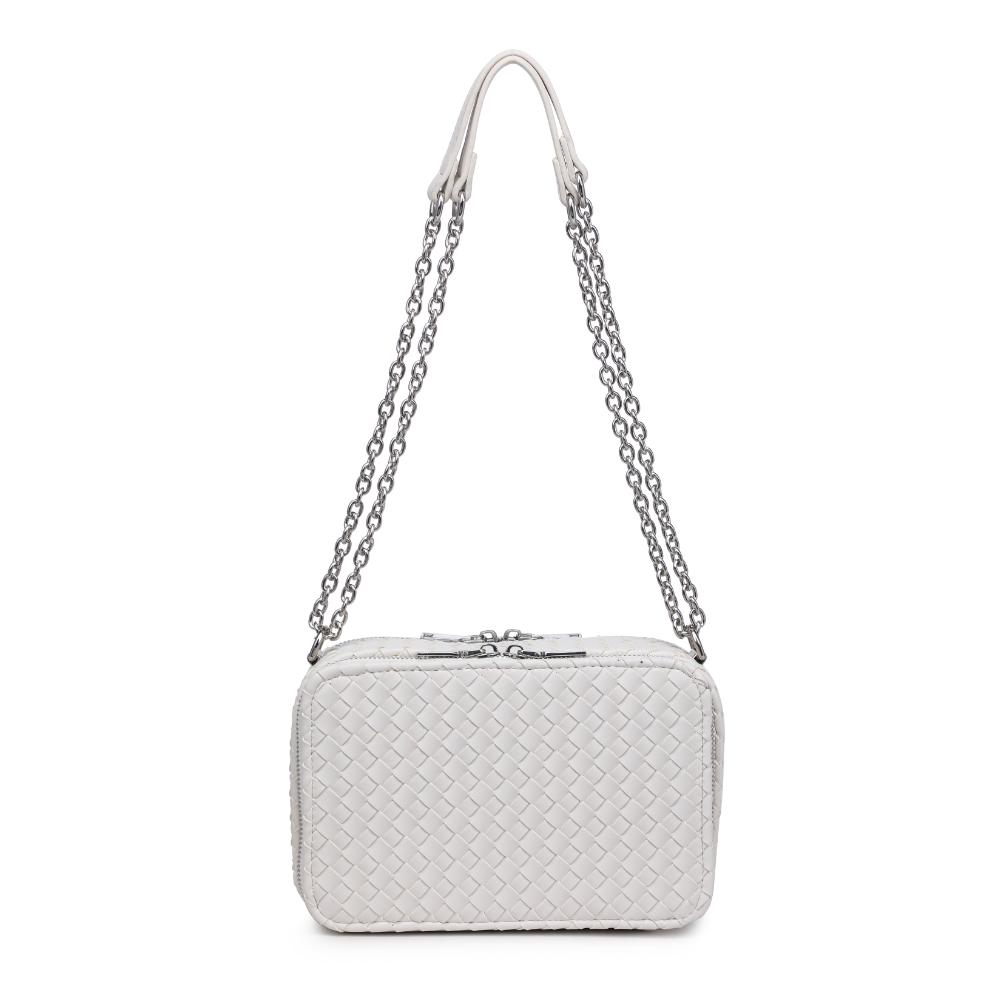 Product Image of Urban Expressions Elle Crossbody 840611124463 View 5 | Ivory