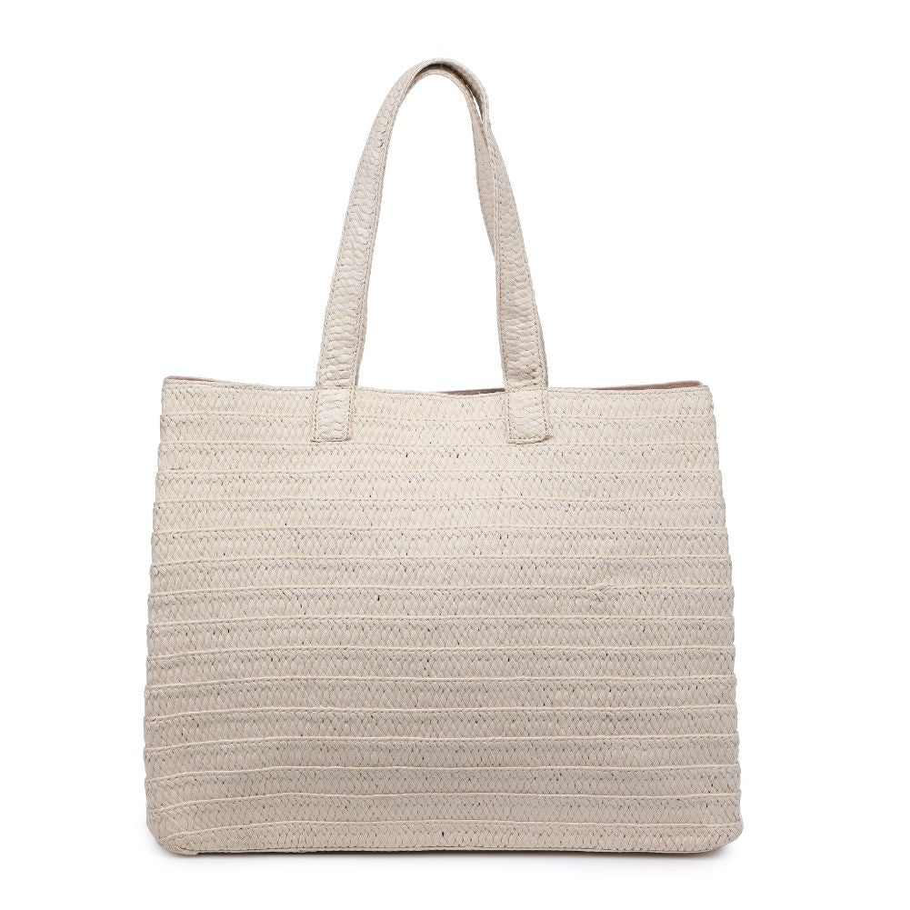 Product Image of Urban Expressions Francine Tote 840611109095 View 7 | Ivory