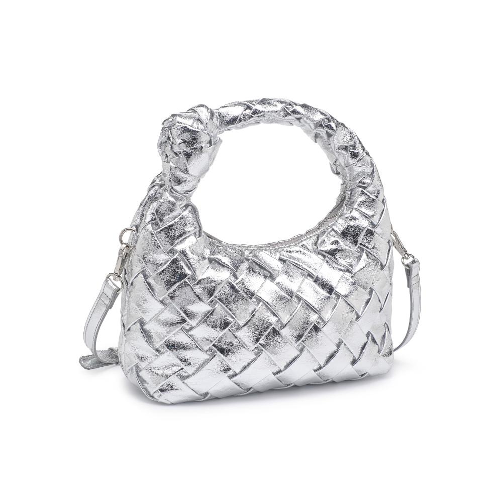 Product Image of Urban Expressions Josie Crossbody 840611126450 View 6 | Silver