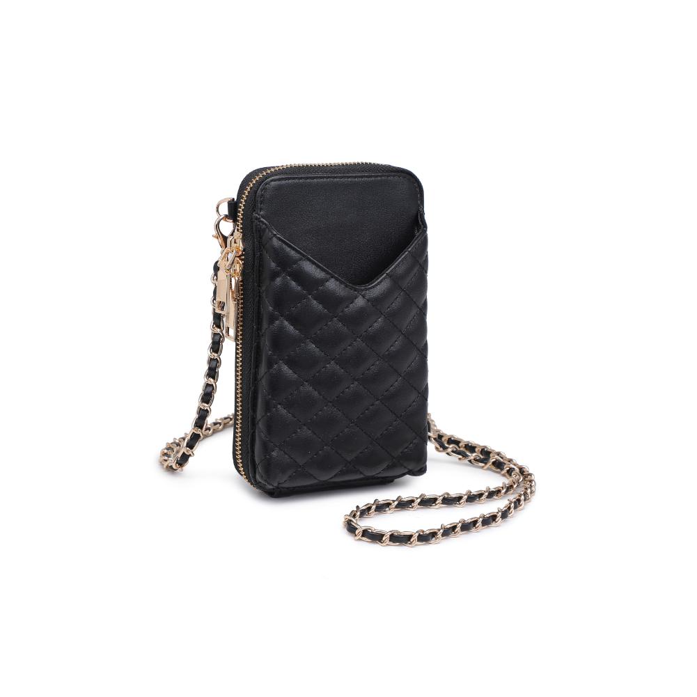 Product Image of Urban Expressions Bodie Cell Phone Crossbody 840611123343 View 6 | Black