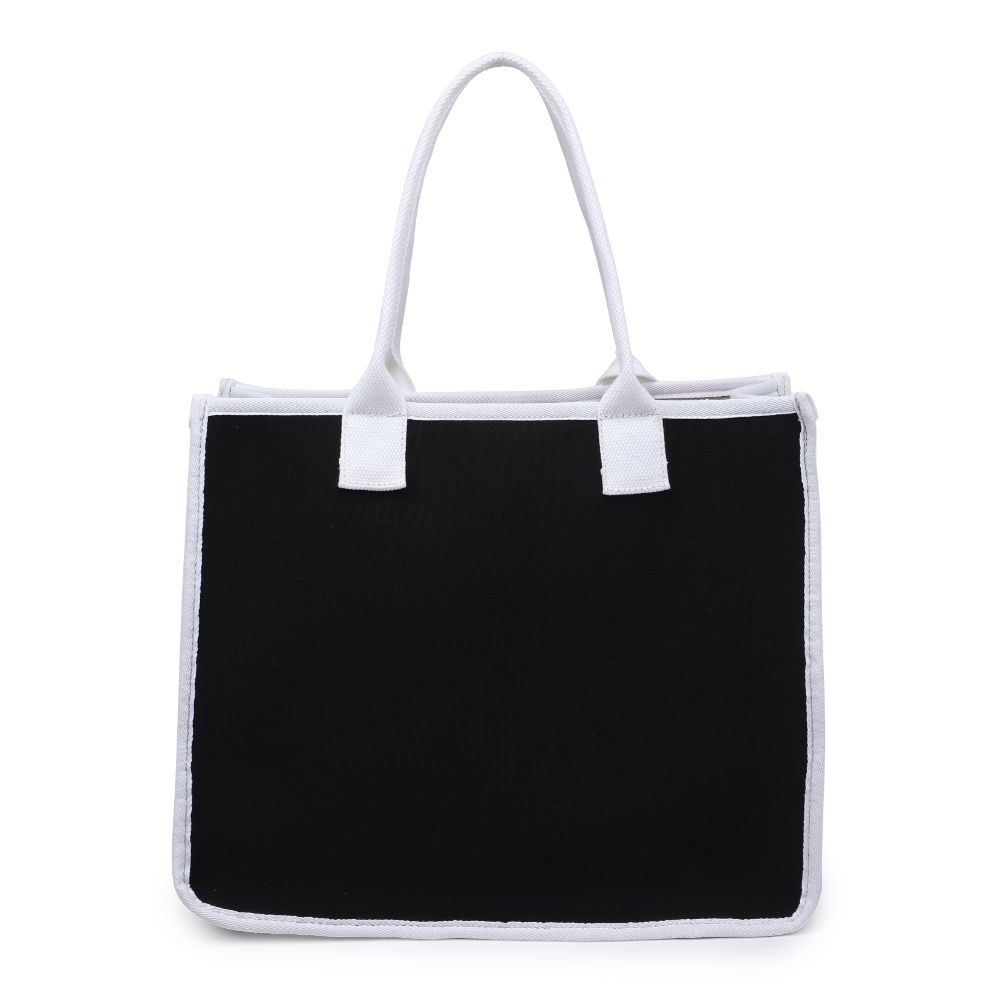 Product Image of Urban Expressions Wade Tote 840611118141 View 7 | Black White