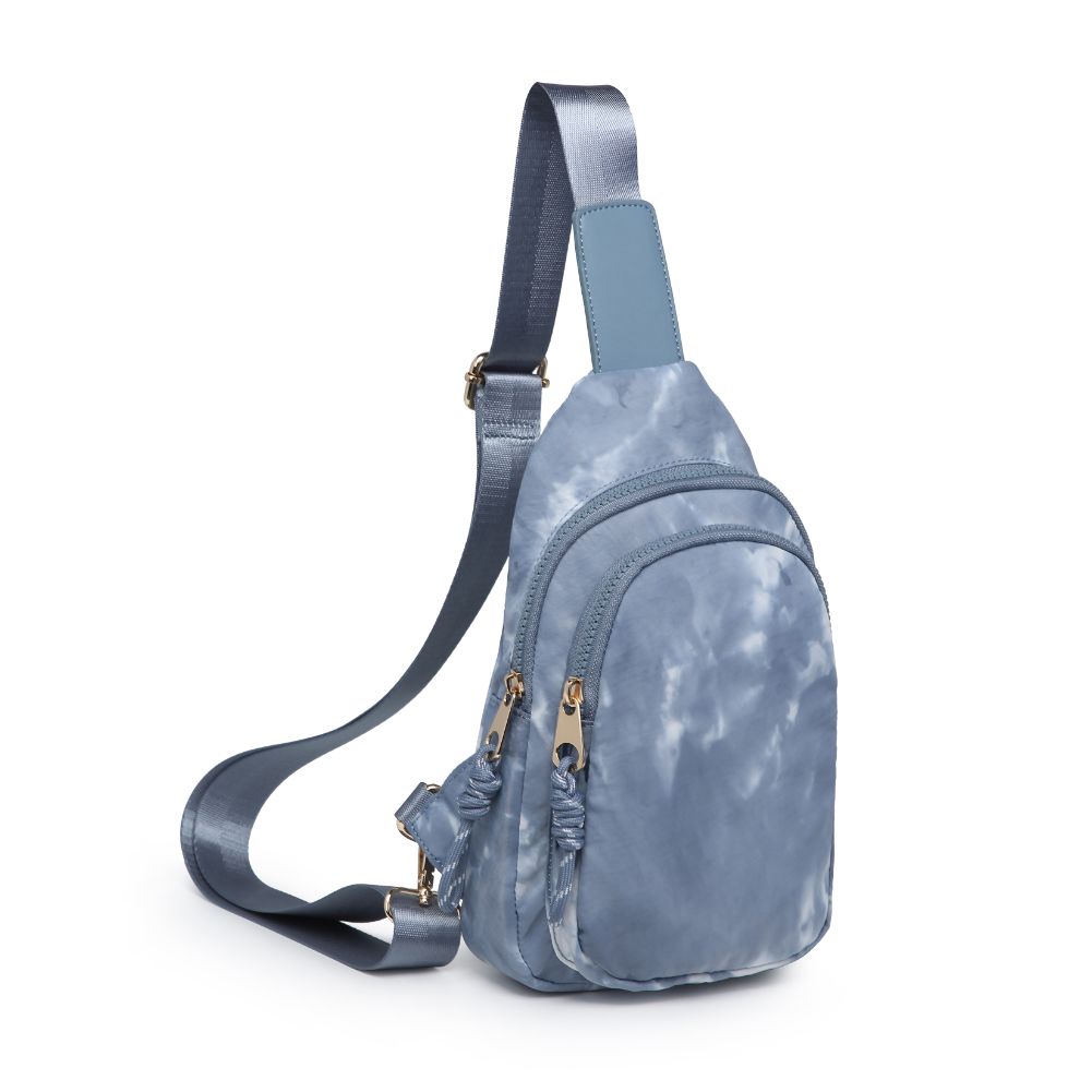 Product Image of Urban Expressions Ace Sling Backpack 840611177681 View 2 | Slate Cloud