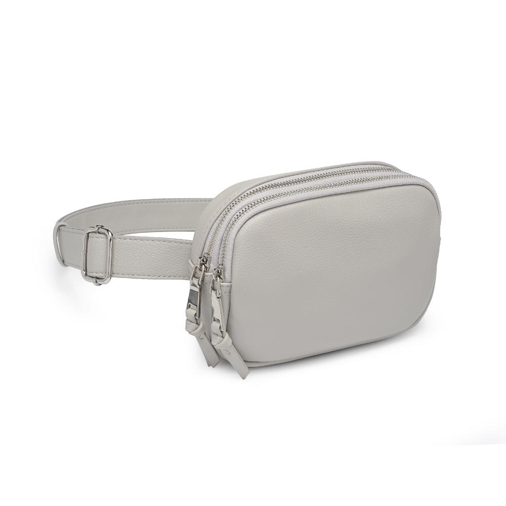 Product Image of Urban Expressions Jaxx Belt Bag 840611191724 View 6 | Dove Grey