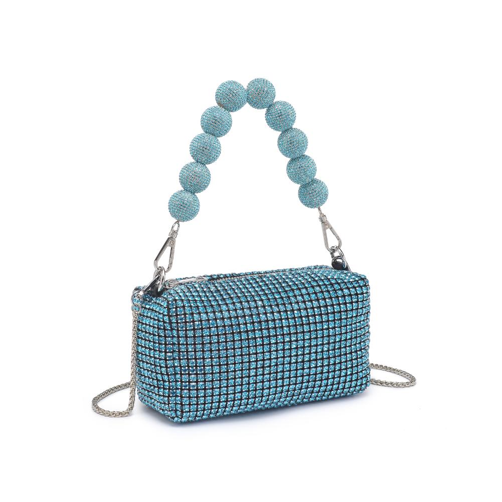 Product Image of Urban Expressions Monet Evening Bag 840611191311 View 6 | Turquoise