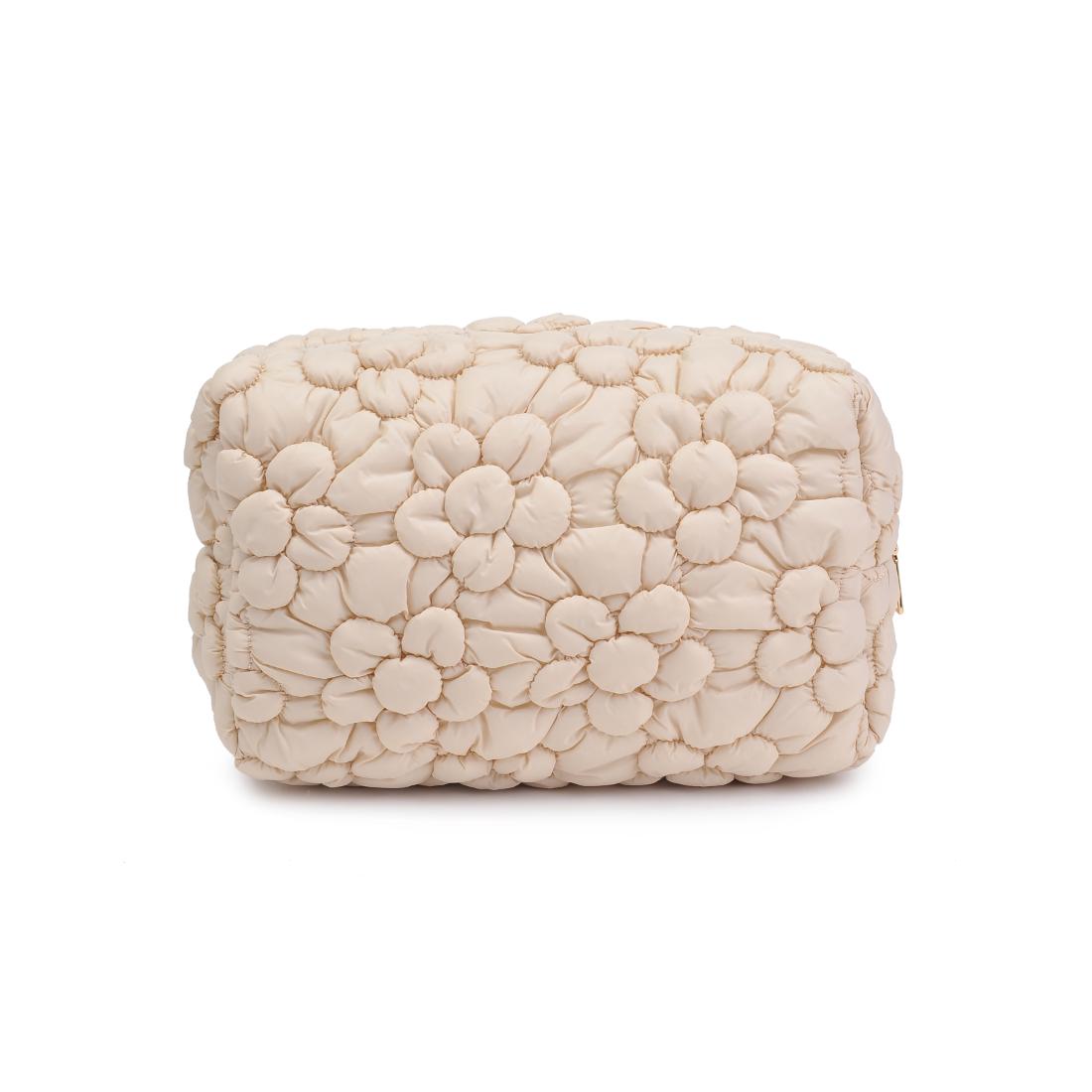 Product Image of Urban Expressions Flora Pop - Nylon Cosmetic Pouch 840611144188 View 7 | Cream